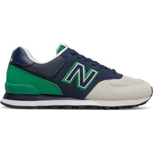 New Balance ML574UPZ zelená 8 - Pánska voľnočasová obuv
