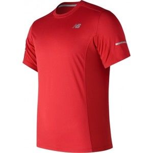 New Balance MT73916REP červená L - Pánske športové tričko