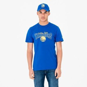 New Era NE NBA GOLDEN WARRIOR modrá XL - Pánske tričko