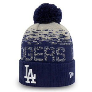 New Era MLB OMBRE LOS ANGELES DODGERS Klubová zimná čiapka, tmavo modrá, veľkosť UNI