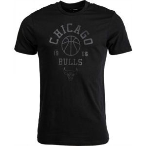 New Era NBA TONAL BASKETBALL TEE CHICAGO BULLS BLK čierna L - Pánske tričko