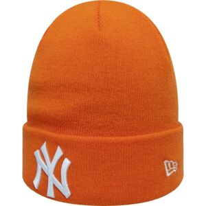 New Era MLB LEAGUE ESSENTIAL CUFF KNIT NEW YORK YANKEES Detská zimná čiapka, oranžová, veľkosť CHILD