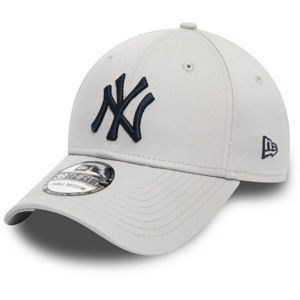 New Era 39THIRTY ESSENTIAL MLB NEW YORK YANKEES Klubová šiltovka, sivá, veľkosť M/L