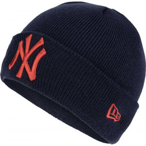 New Era KIDS MLB ESSENTIAL NEW YORK YANKEES Detská zimná čiapka, tmavo modrá, veľkosť YOUTH