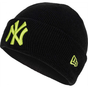 New Era MLB KIDS ESSENTIAL NEW YORK YANKEES Detská zimná čiapka, čierna, veľkosť YOUTH