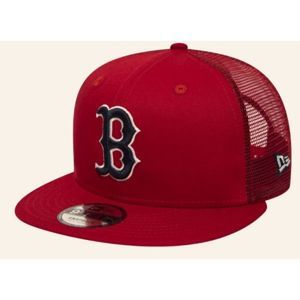 New Era 9FIFTY MLB ESSENTIAL A FRAME BOSTON RED SOX TRUCKER CAP červená M/L - Pánska klubová truckerka