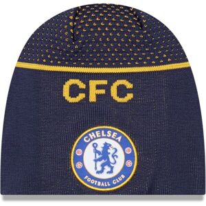 New Era ENGINEERED SKULL BEANIE CHELSEA FC Klubová čiapka, tmavo modrá, veľkosť UNI