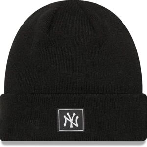 New Era MLB TEAM CUFF BEANIE NEW YORK YANKEES Klubová čiapka, čierna, veľkosť UNI