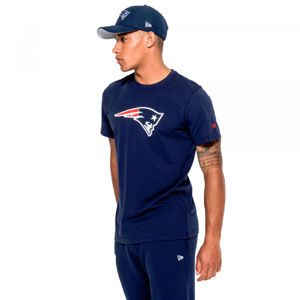 New Era NFL TEAM LOGO TEE NEW ENGLAND PATRIOTS Pánske tričko, tmavo modrá, veľkosť S