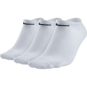 Nike 3PPK VALUE NO SHOW biela S - Športové ponožky
