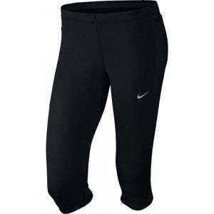 Nike TECH CAPRI čierna S - Dámske bežecké nohavice
