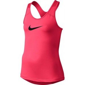 Nike G NP TANK ružová L - Detský  bežecký top