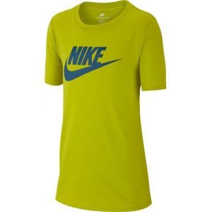 Nike CTN CREW FUT ICON TD TEE YTH zelená L - Chlapčenské tričko