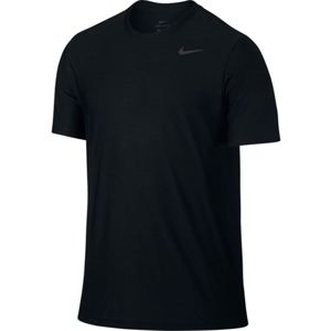 Nike BREATHE TRAINING TOP tmavo sivá L - Pánske tričko