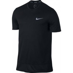 Nike BRTHE RAPID TOP SS čierna L - Pánske bežecké tričko