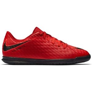 Nike HYPERVENOMX PHADE III IC JR červená 5.5Y - Detská futbalová obuv