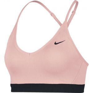 Nike INDY BRA svetlo ružová L - Dámska športová podprsenka