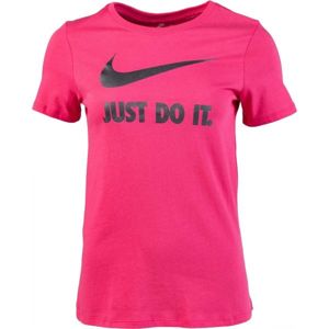 Nike NSW TEE CREW JDI SW ružová XS - Dámske tričko