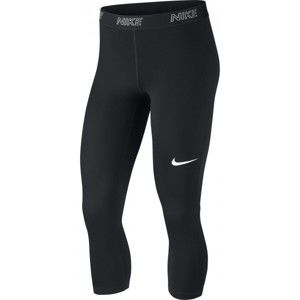Nike VCTRY BSLYR CPRI Dámske tréningové capri nohavice, čierna,biela, veľkosť