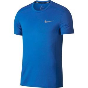 Nike COOL MILER TOP SS modrá L - Pánske bežecké tričko