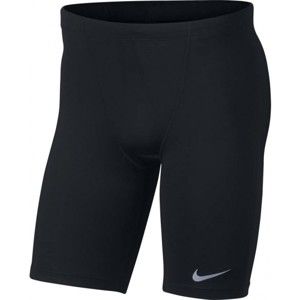 Nike FAST TIGHT HALF čierna S - Pánske krátke bežecké elasťáky