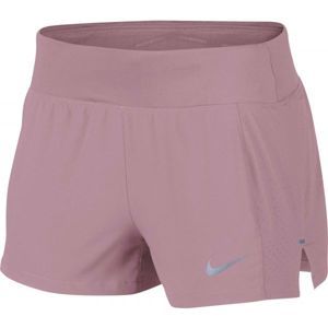 Nike ECLIPSE 3IN SHORT ružová S - Dámske bežecké kraťasy