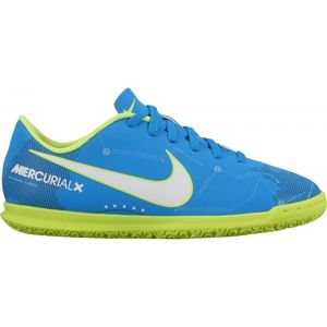 Nike MERCURIALX VORTEX III NJR IC modrá 5.5Y - Detské halové kopačky