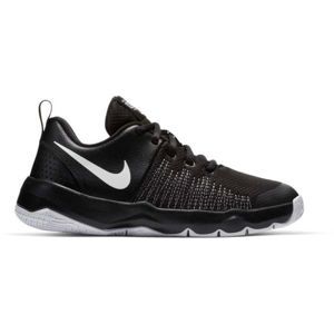 Nike TEAM HUSTLE QUICK GS čierna 7Y - Detská basketbalová obuv