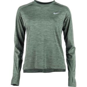 Nike PACER TOP CREW W fialová S - Dámske bežecké tričko