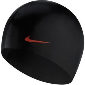 Nike SOLID SILICONE čierna NS - Plavecká čiapka