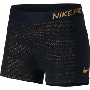 Nike NP SHORT 3IN MTLC DOTS čierna L - Dámske športové šortky