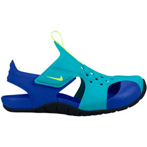 Nike SUNRAY PROTECT 2 PS Detské sandále, tyrkysová, veľkosť 32