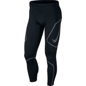 Nike TECH TIGHT FL GX čierna XXL - Pánske bežecké legíny