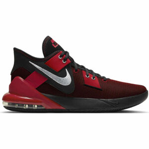 Nike AIR MAX IMPACT 2 Pánska basketbalová obuv, červená,čierna,strieborná, veľkosť 44.5
