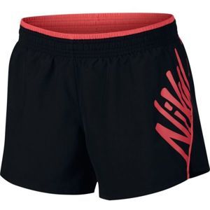 Nike 10K SHORT SD Dámske bežecké kraťasy, čierna,červená, veľkosť