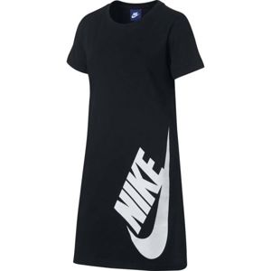 Nike NSW DRESS T SHIRT čierna L - Dievčenské šaty
