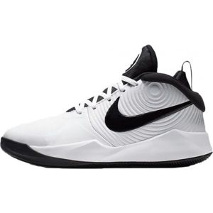 Nike TEAM HUSTLE biela 3.5Y - Detská basketbalová obuv