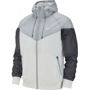 Nike NSW HE WR JKT HD M šedá XL - Pánska bežecká bunda