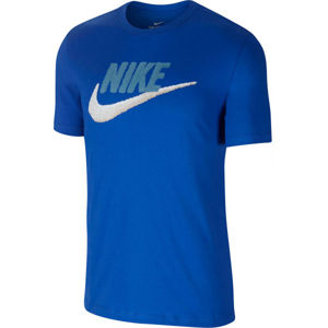 Nike NSW TEE BRAND MARK M modrá L - Pánske tričko