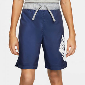 Nike SPORTSWEAR Chlapčenské šortky, tmavo modrá, veľkosť S