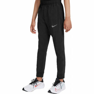 Nike DF WOVEN PANT B Chlapčenské tréningové nohavice, čierna, veľkosť XL