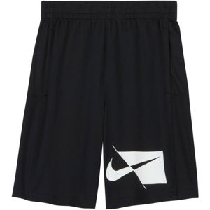 Nike DRY HBR SHORT B Chlapčenské futbalové šortky, čierna, veľkosť L