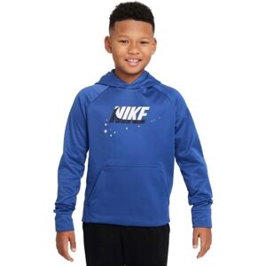 Nike TF PO HOODIE GFX 1 Chlapčenská mikina, modrá, veľkosť XL