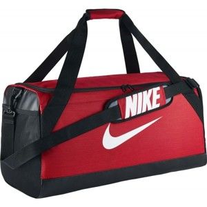 Nike BRASILIA MEDIUM DUFFEL červená NS - Športová taška