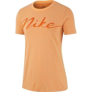 Nike DRY TEE DFC XDYE oranžová L - Dámske tričko