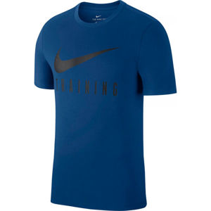 Nike DRY TEE NIKE TRAIN M tmavo modrá L - Pánske tričko
