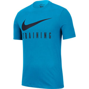 Nike DRY TEE NIKE TRAIN M modrá S - Pánske tričko