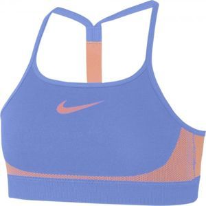 Nike BRA SEAMLESS oranžová S - Dievčenská športová podprsenka