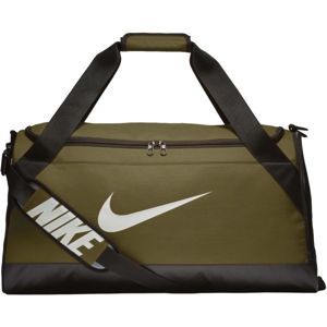 Nike BRASILIA MEDIUM DUFFEL tmavo zelená M - Športová taška