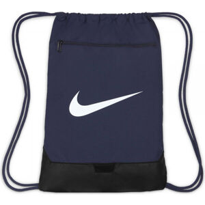 Nike BRASILIA TRAINING GYM SACK Gymsack, tmavo modrá, veľkosť os